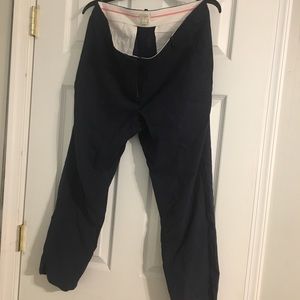 J Crew ankle pants navy